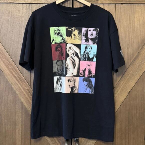 NEW Taylor Swift THE ERAS TOUR Through Vancouver II Black T-Shirt Tee sz 3XL - Picture 4 of 7
